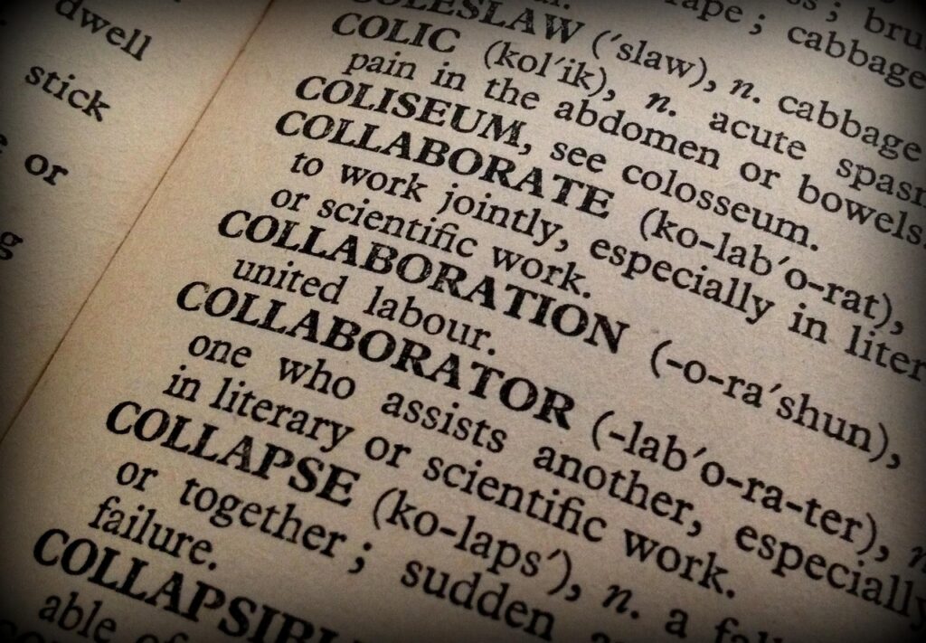 collaboration, collaborator, book